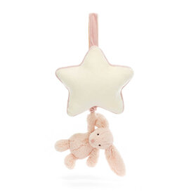 Jellycat Bashful Blush Bunny Musical Pull