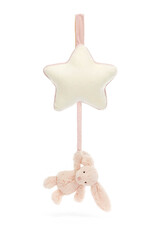 Jellycat Bashful Blush Bunny Musical Pull