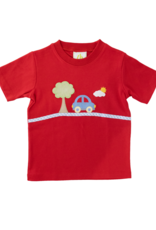 Zuccini ZS26 Red Car Tree Shirt