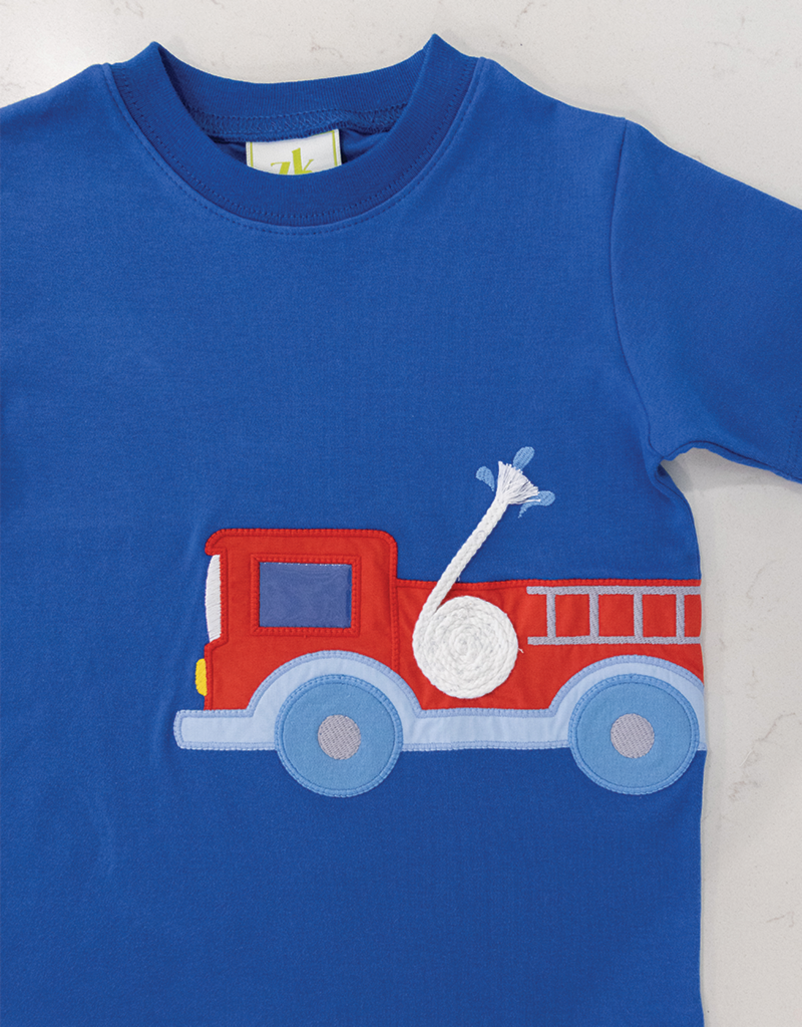 Zuccini ZS26 Blue Firetruck Shirt