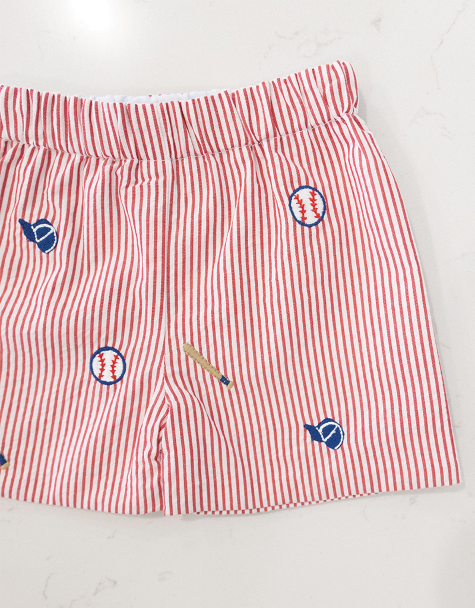 Zuccini ZS26 Baseball Embroidered Short