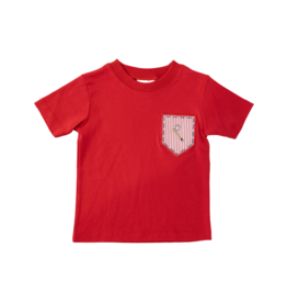 Zuccini Red Baseball Shirt