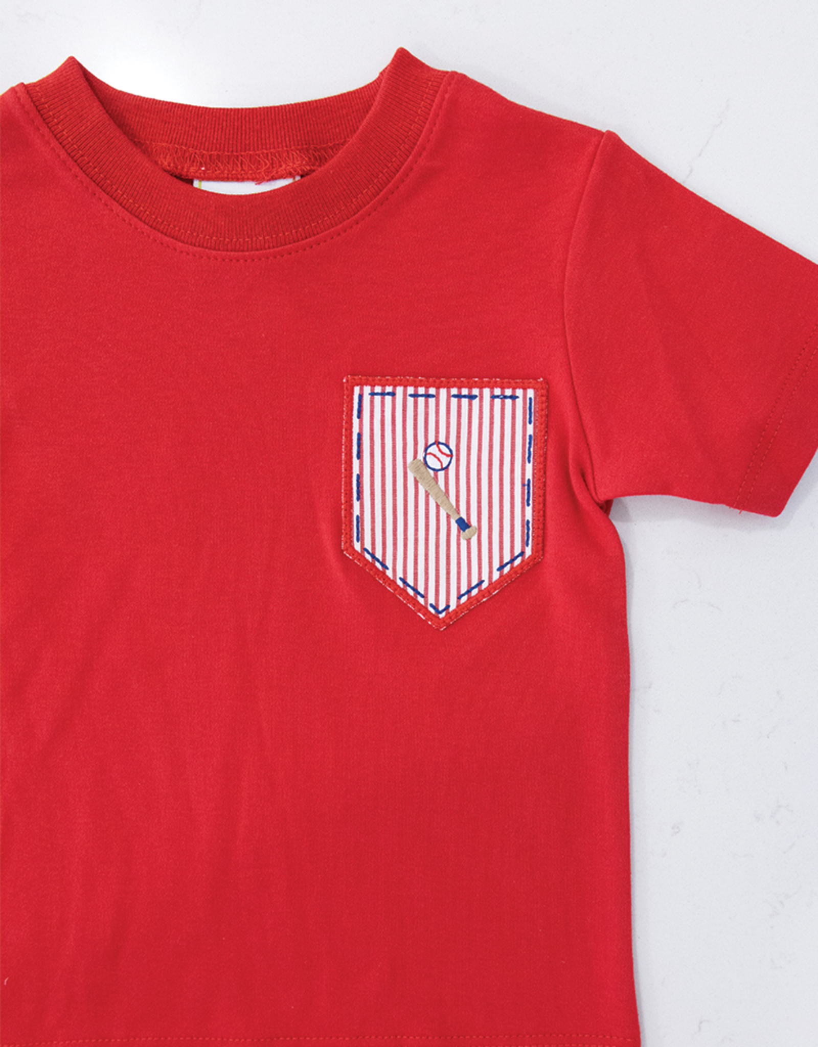 Zuccini ZS26 Red Baseball Shirt