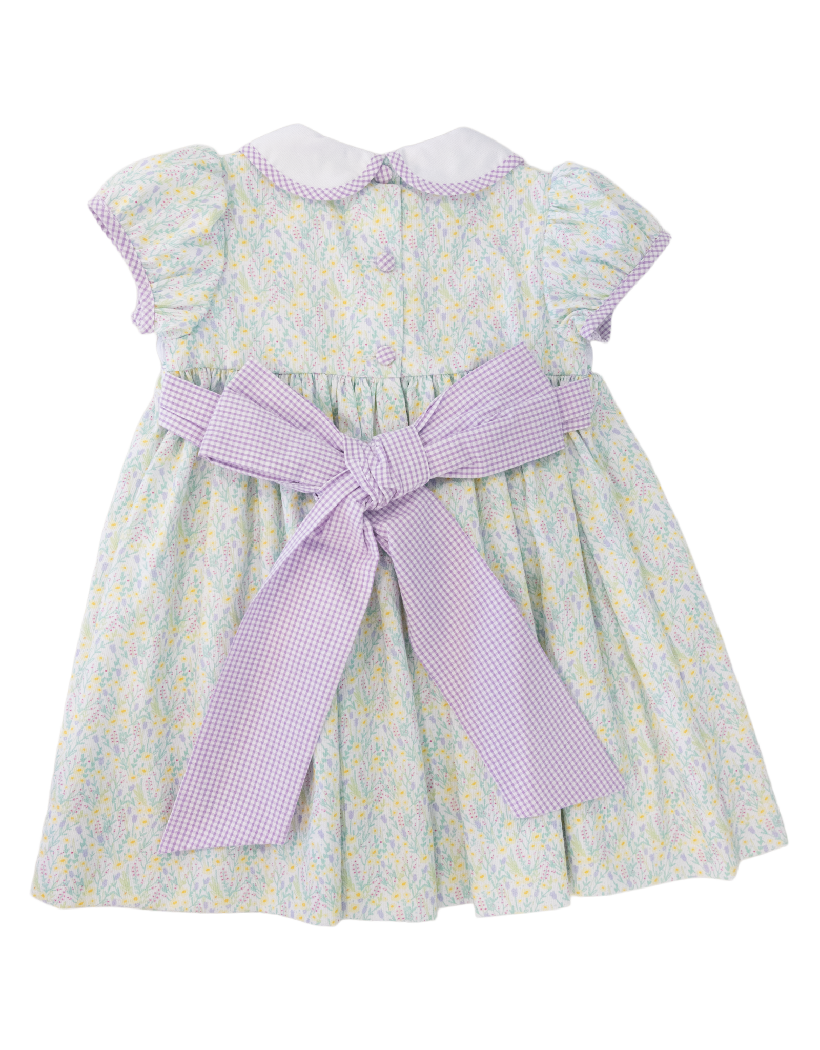 Zuccini ZS26 Daria Flower Bouquet Smocked Dress