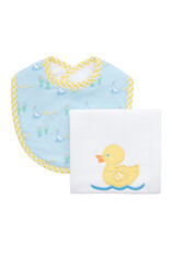 3 Marthas 3M boxed burp/bib set Yellow Duck