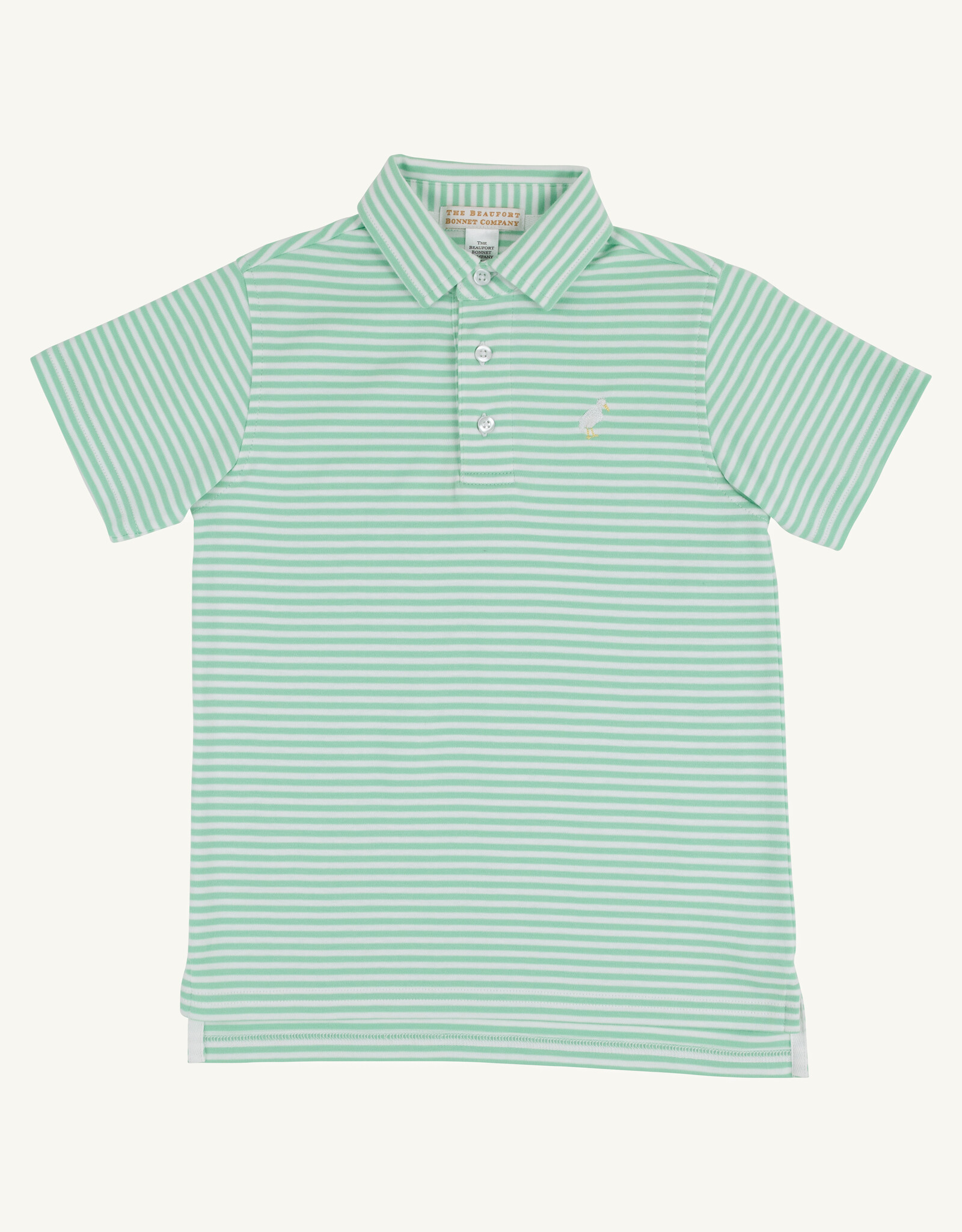TBBC Prim Proper Polo Grace Bay Green Stripe