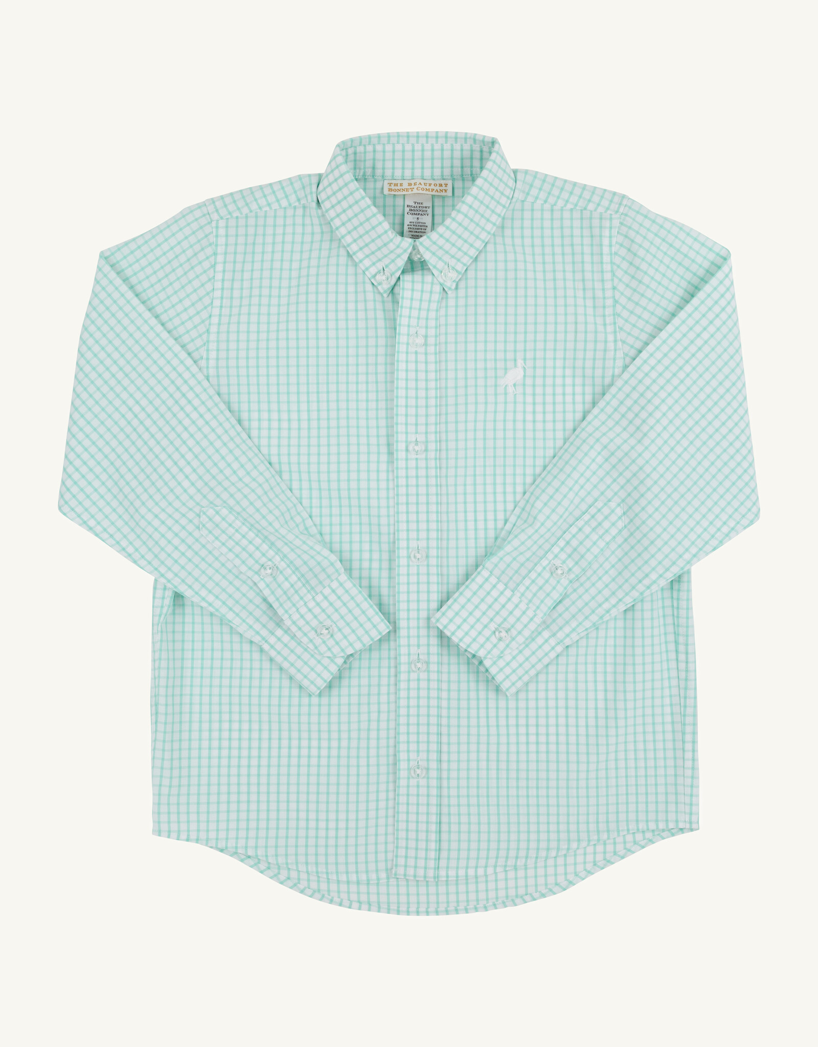 TBBC Dean List Dress Shirt Turks Teal Windowane