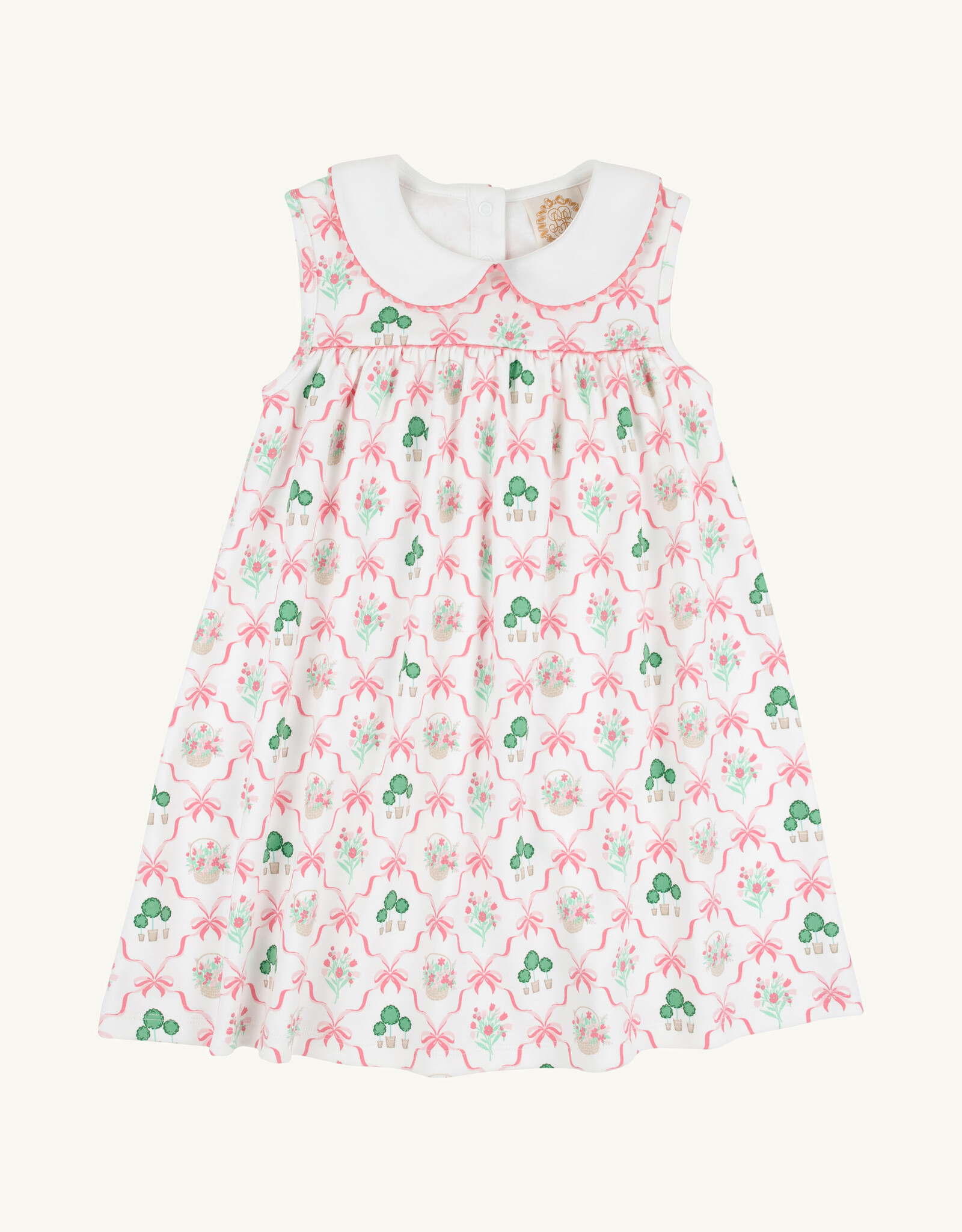 TBBC Mary Dal Dress Boxwoods and Bows