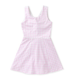 Swoon Baby Pink Gingham Dress