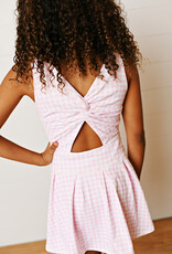 Swoon Baby 2605 Pink Gingham Dress