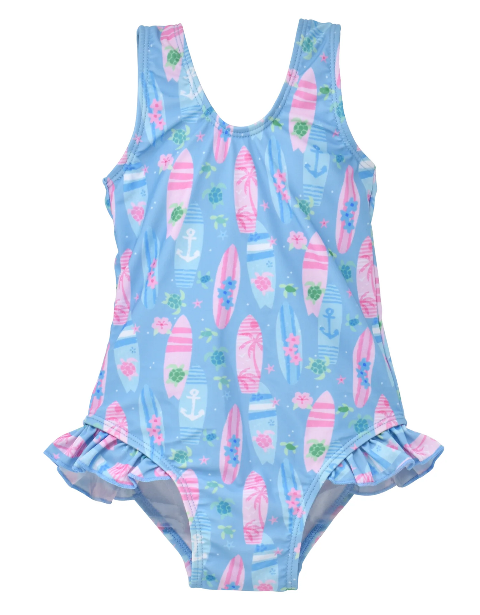 Flap Happy FH Sweet Surfboards Delaney Ruffle Swimsuit