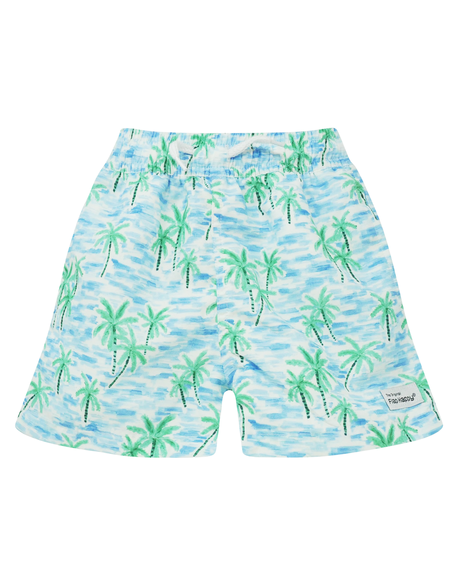 Flap Happy FH Swim Trunks Painted Palms