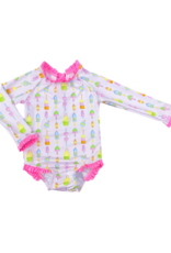 James and Lottie JL26 Leighton One Piece Rash  Guard Set Reel Fun