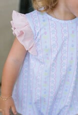 James and Lottie JL26 Blake Bubble Floral Scallop