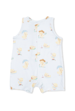 Angel Dear ADS26 Vintage Spring Ducklings Shortie Romper