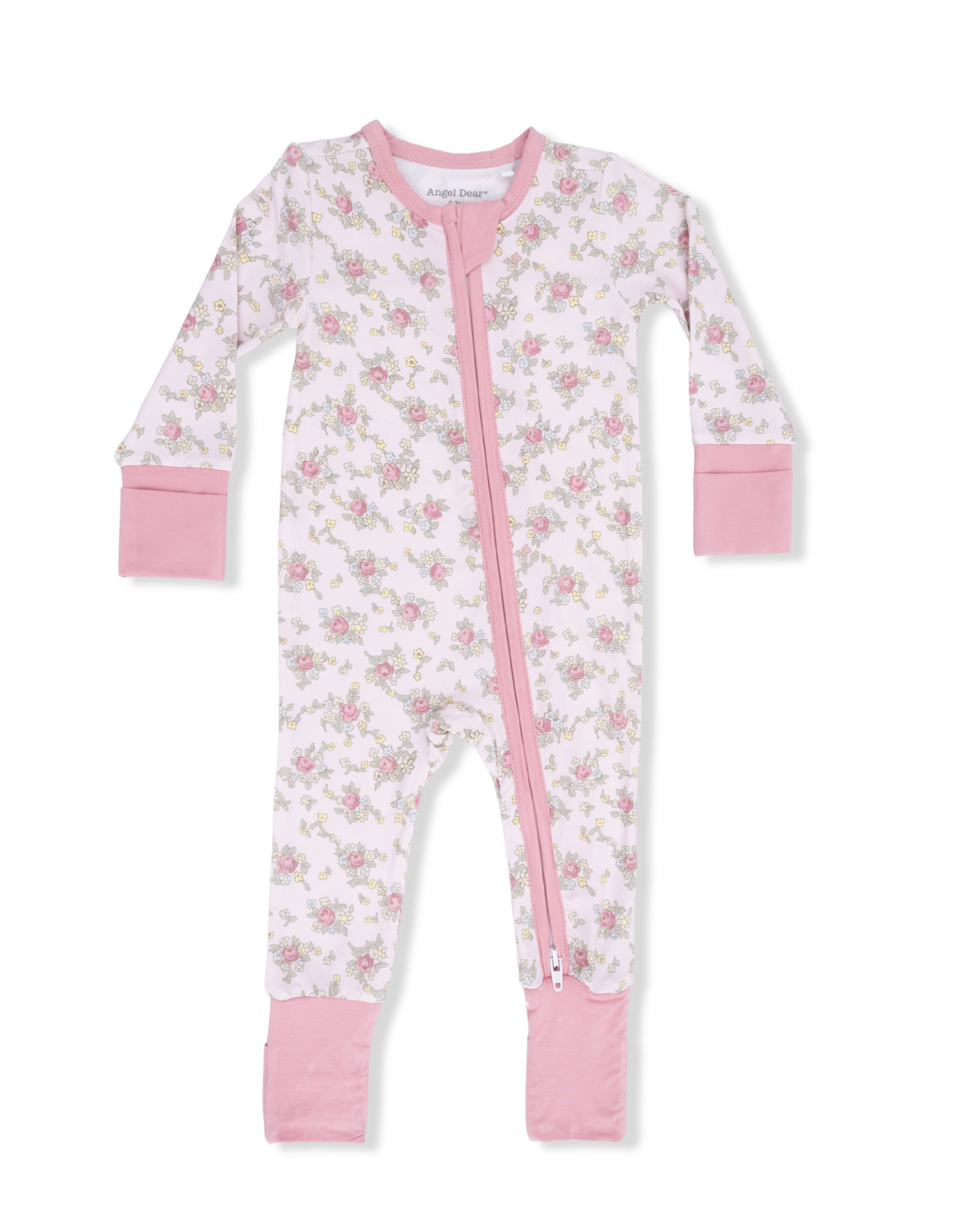 Angel Dear ADS26 2 Way Zipper Romper Edith's Rose Garden