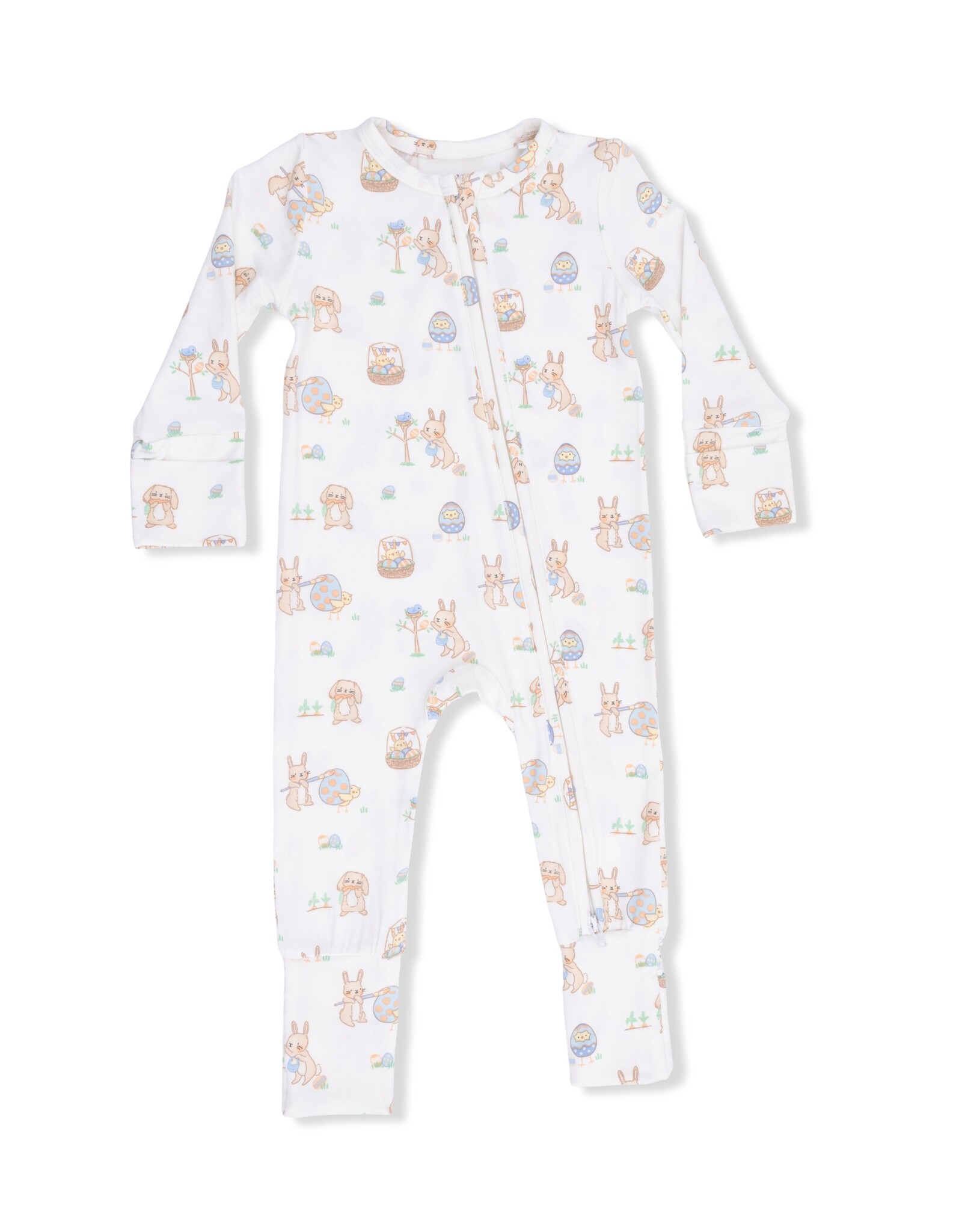 Angel Dear ADS26 2 Way Zipper Romper UNI Easter Egg Hunt