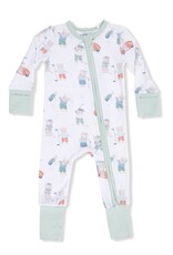 Angel Dear ADS26 2 Way Zipper Romper Golfing Teddy Bears
