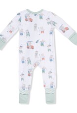 Angel Dear ADS26 2 Way Zipper Romper Golfing Teddy Bears