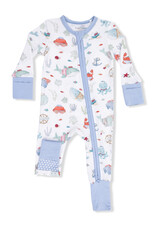 Angel Dear ADS26 2 Way Zipper Romper Sailor Sea Creatures