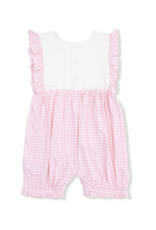 Angel Dear ADS26 Bubbly Whale Pink Ruffle Playsuit