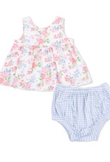 Angel Dear ADS26 Cute Little Roses Dress/Bloomer
