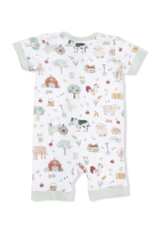 Angel Dear ADS26 Cute Farm Animals Uni Shortie Romper