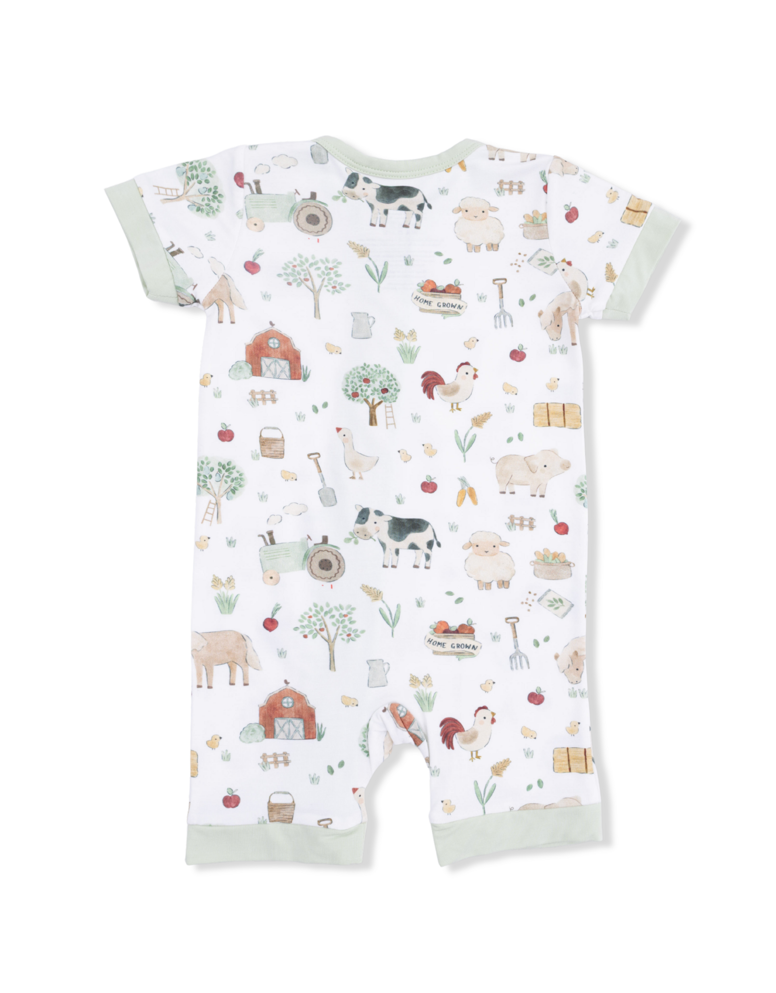 Angel Dear ADS26 Cute Farm Animals Uni Shortie Romper