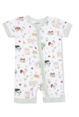 Angel Dear ADS26 Cute Farm Animals Uni Shortie Romper