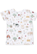 Angel Dear ADS26 Short Sleeve Lounge Wear Cute Farm Animals