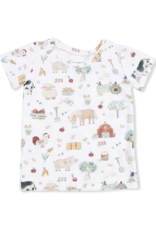 Angel Dear ADS26 Short Sleeve Lounge Wear Cute Farm Animals