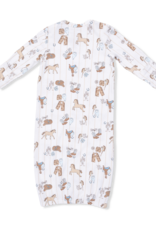 Angel Dear ADS26 Lap Shoulder Gown  & Hat Cowboy Nursery