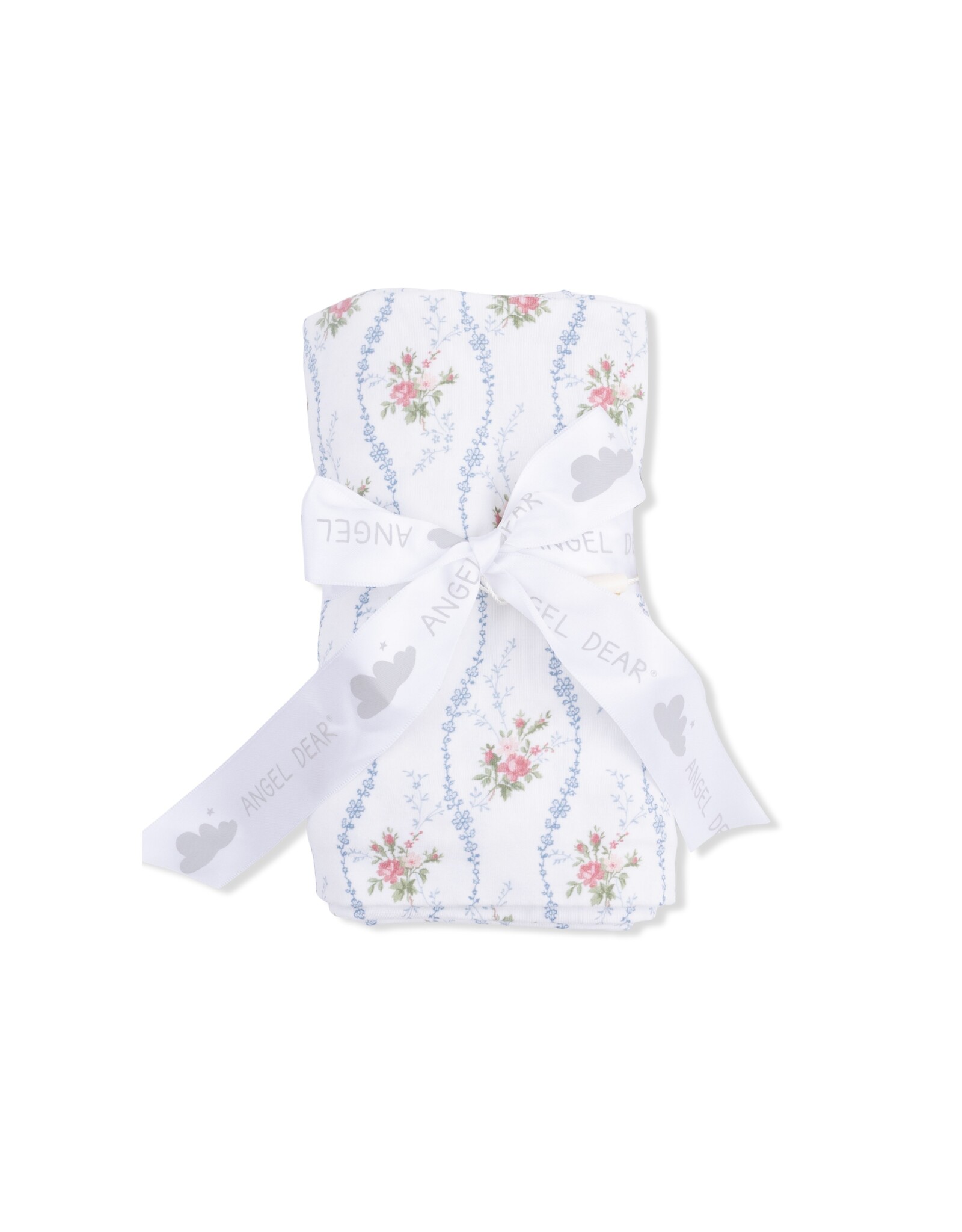 Angel Dear ADS26 Swaddle Blanket 45x45 Heirloom Rose Stripe