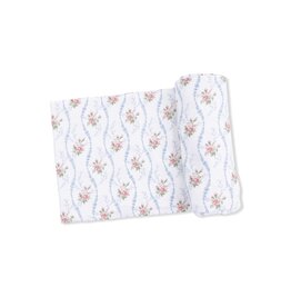 Angel Dear Swaddle Blanket 45x45 Heirloom Rose Stripe