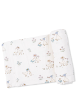 Angel Dear ADS26 Swaddle Blanket 45x45 Flower Ducklings