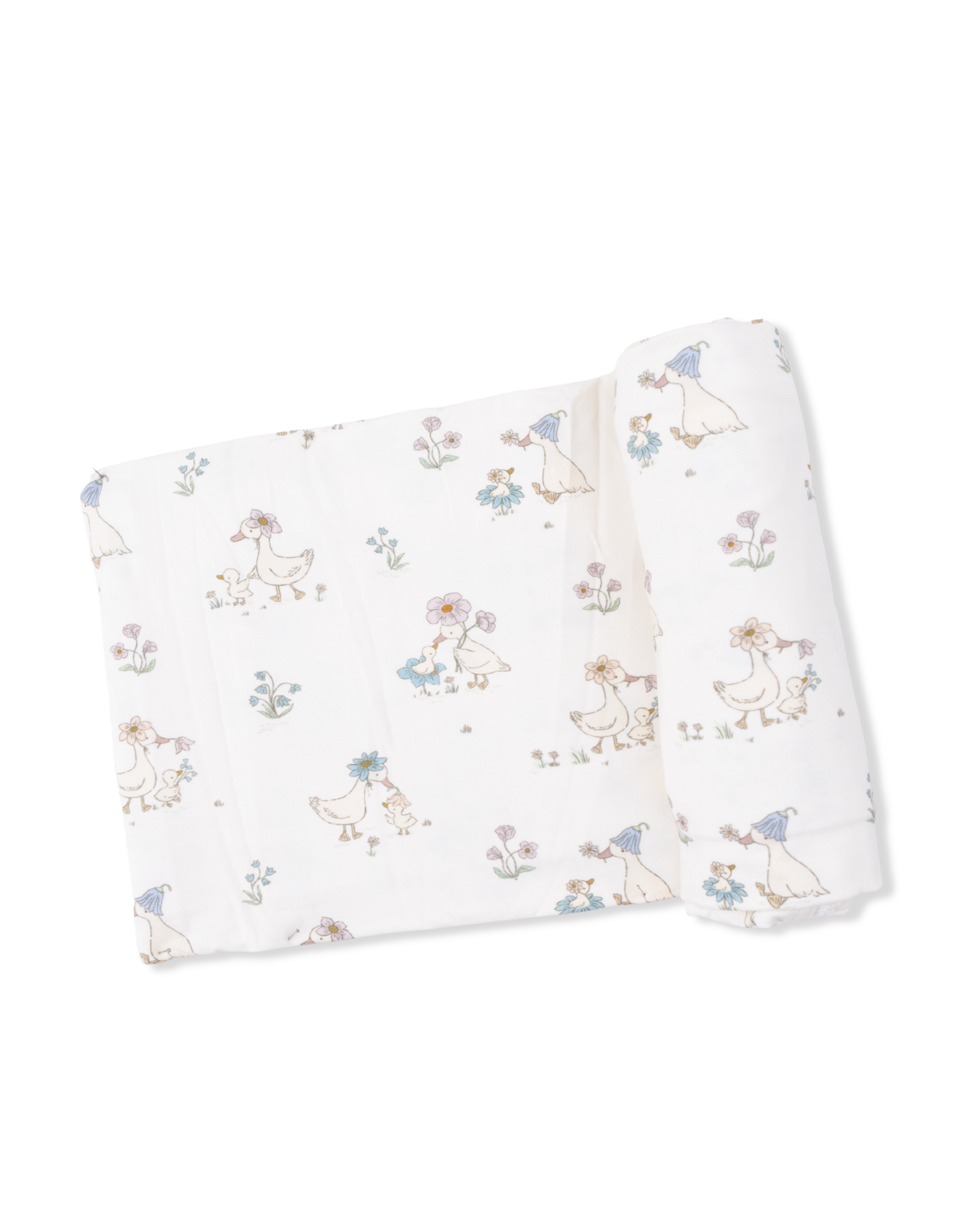 Angel Dear ADS26 Swaddle Blanket 45x45 Flower Ducklings