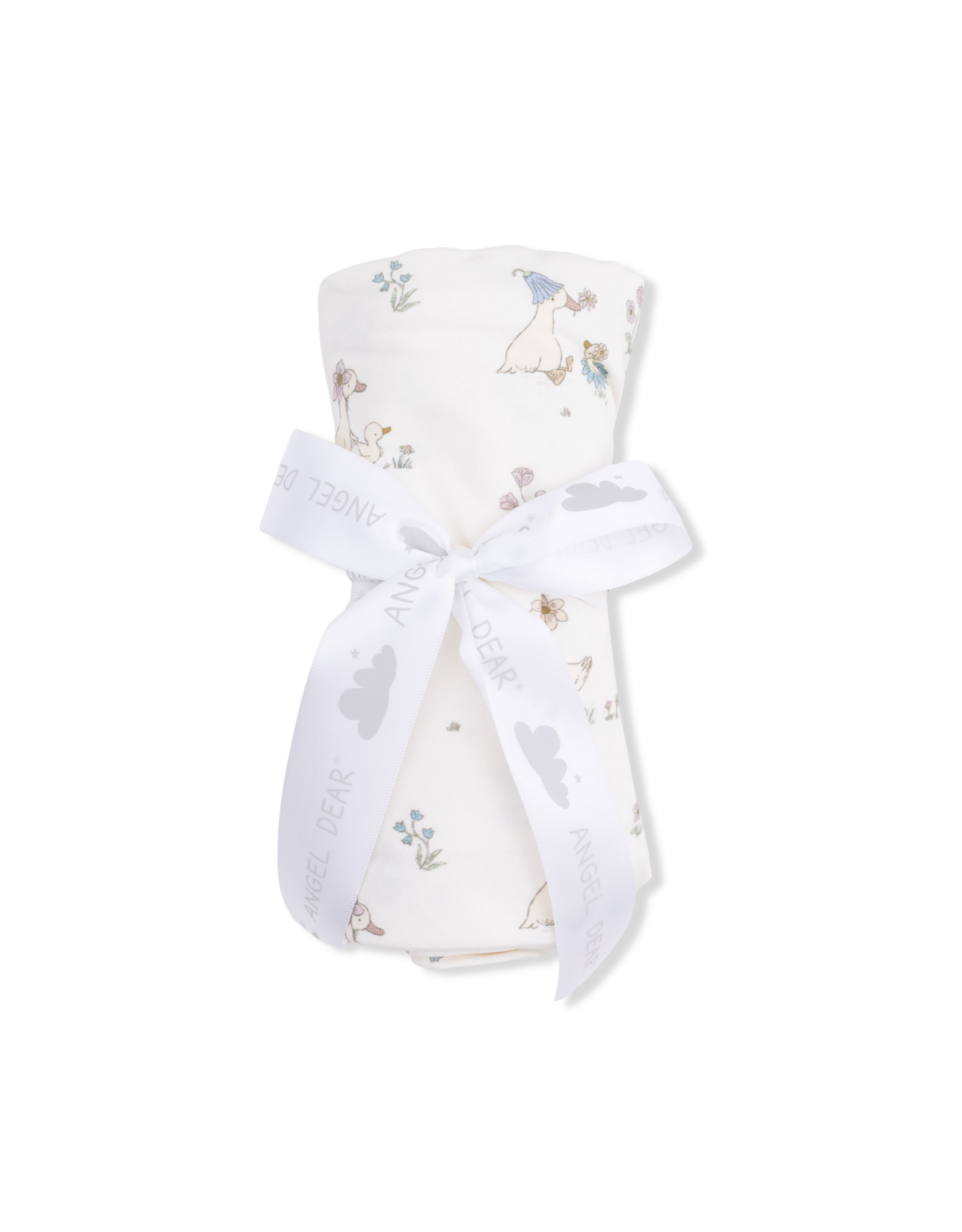 Angel Dear ADS26 Swaddle Blanket 45x45 Flower Ducklings