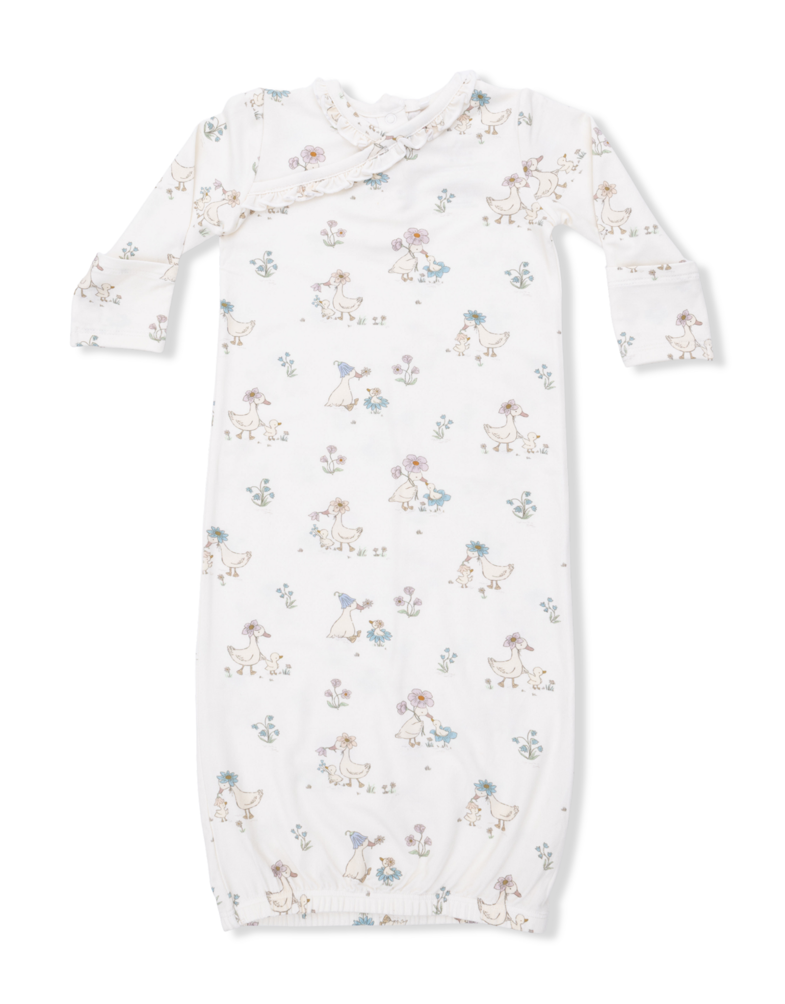 Angel Dear ADS26 Kimono Gown & Headband Flower Ducklings