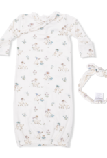 Angel Dear ADS26 Kimono Gown & Headband Flower Ducklings