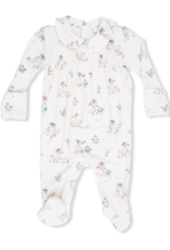 Angel Dear ADS26 Smocked Peter Pan Footie Flower Ducklings