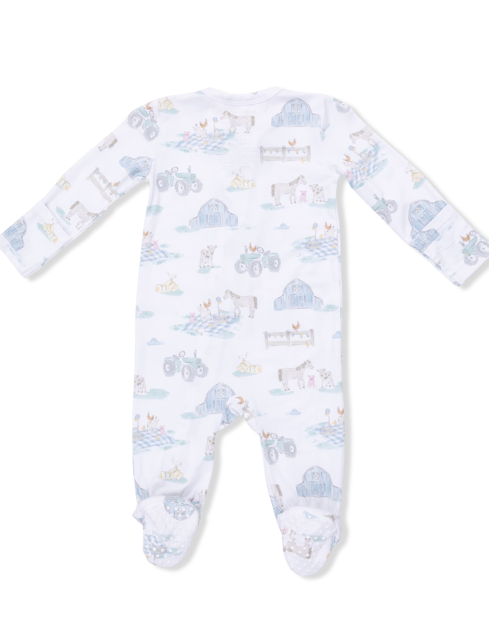 Angel Dear ADS26 2 Way Zipper Footie Farm Animal Party