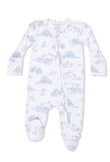 Angel Dear ADS26 2 Way Zipper Footie Farm Animal Party