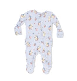 Angel Dear 2 Way Zipper Ruffle Footie Country Stitch Floral