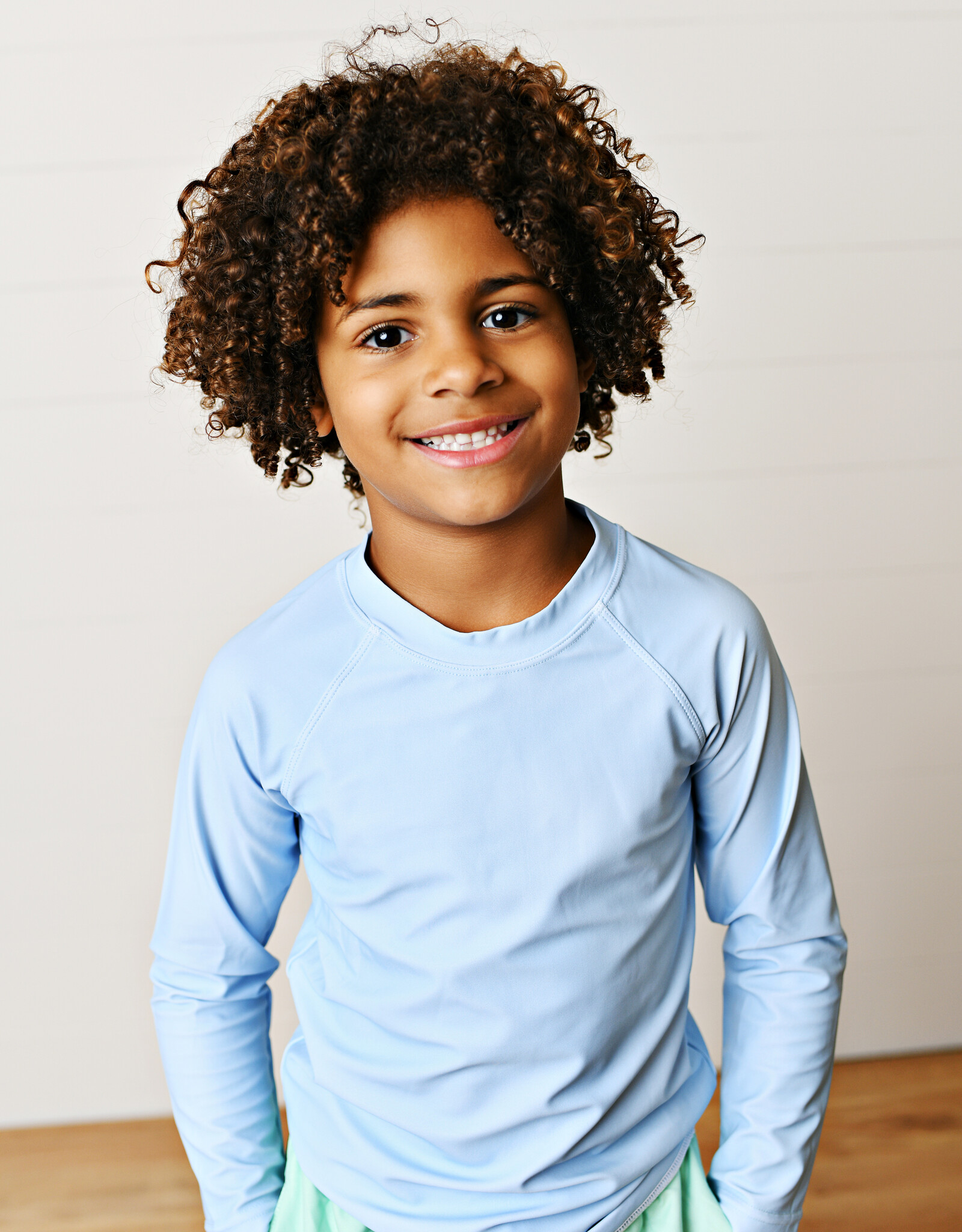 Swoon Baby 2617 Light Blue Rash Guard