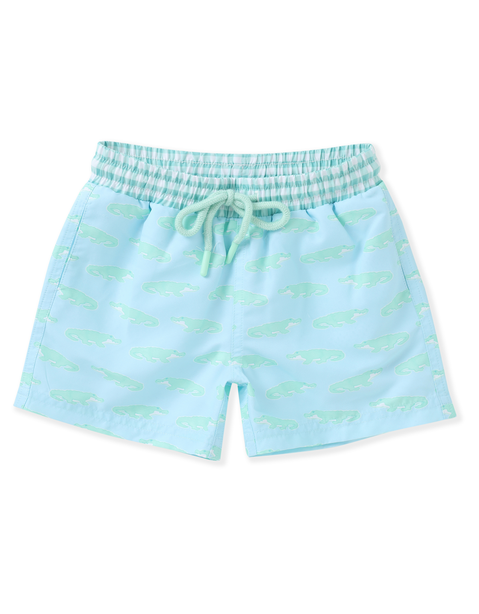 Swoon Baby 2659 Blue Alligator Swim Trunk