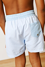 Swoon Baby 2679 Blue Stripes Swim Trunk