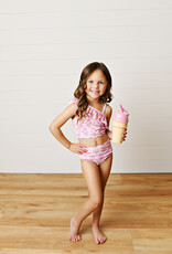 Swoon Baby 2623 2 Pc Ruffle Swimsuit Pink Floral