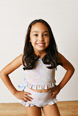 Swoon Baby 2636 2 Pc Swimsuit Blue Floral