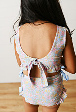 Swoon Baby 2636 2 Pc Swimsuit Blue Floral