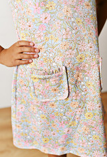 Swoon Baby 2631 Pocket Dress Blue Floral